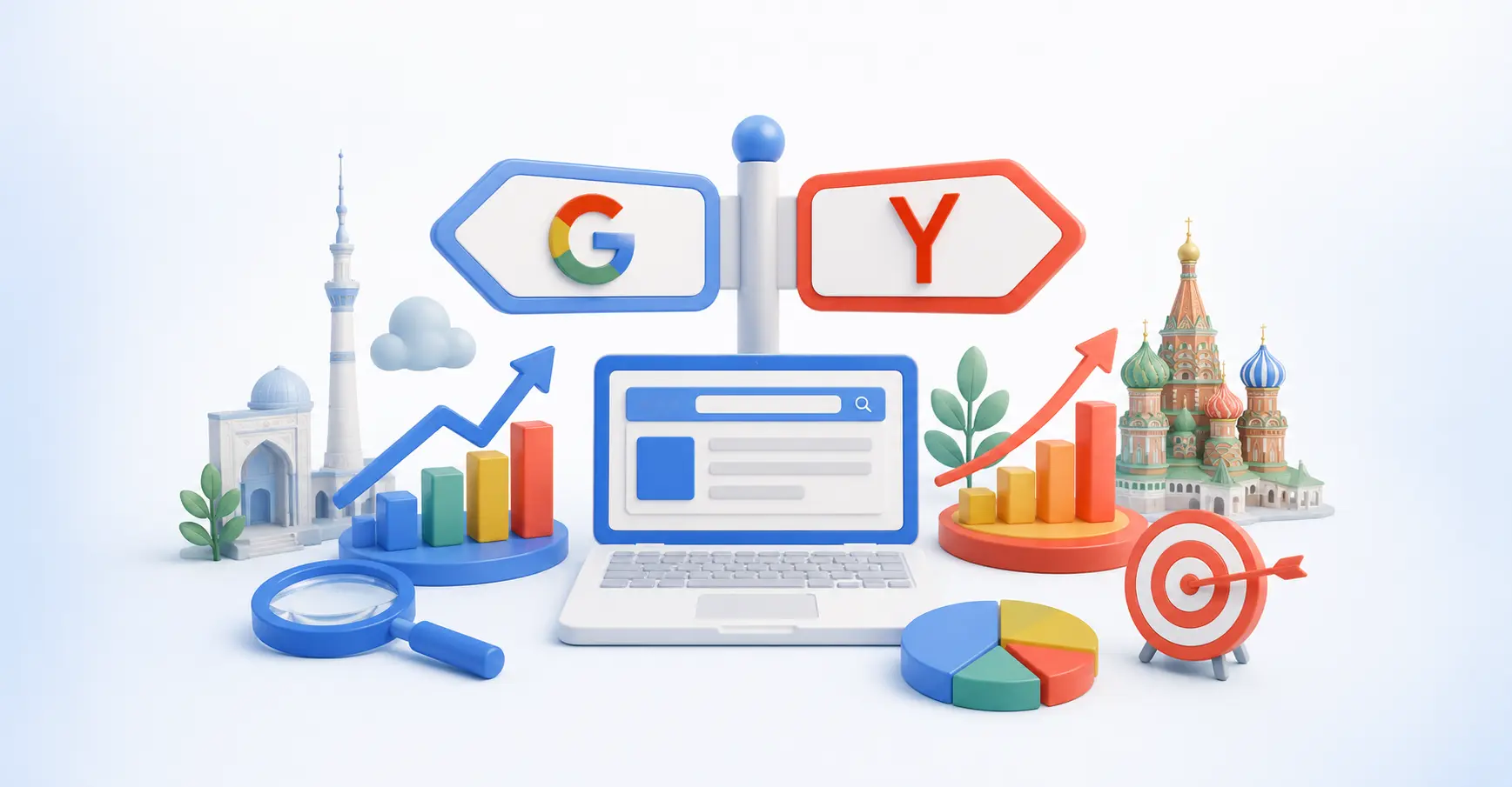 Поисковая реклама в Google и Яндекс в Ташкенте: цена