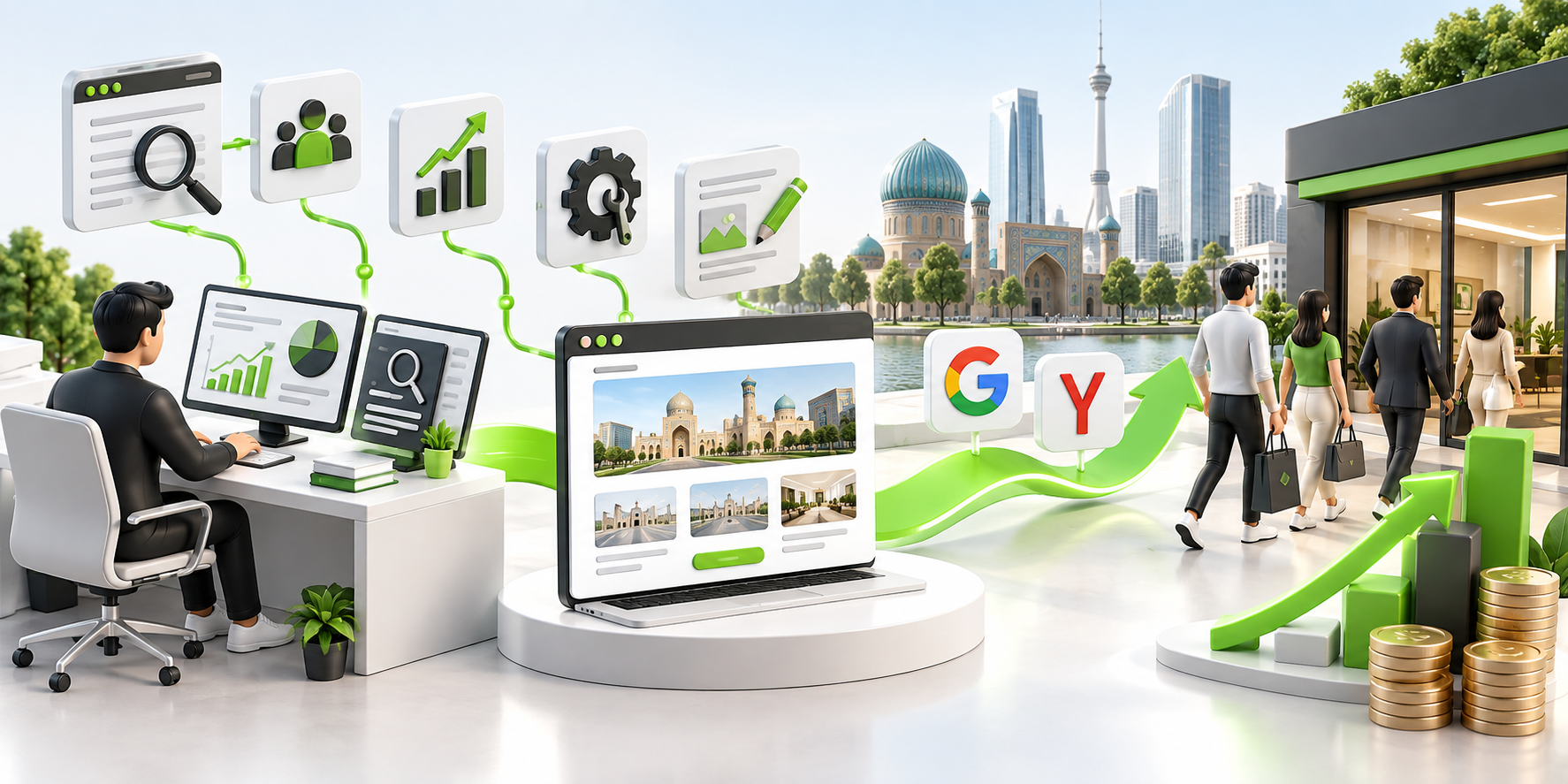 Что делает SEO: задачи, результат и продвижение в Ташкенте